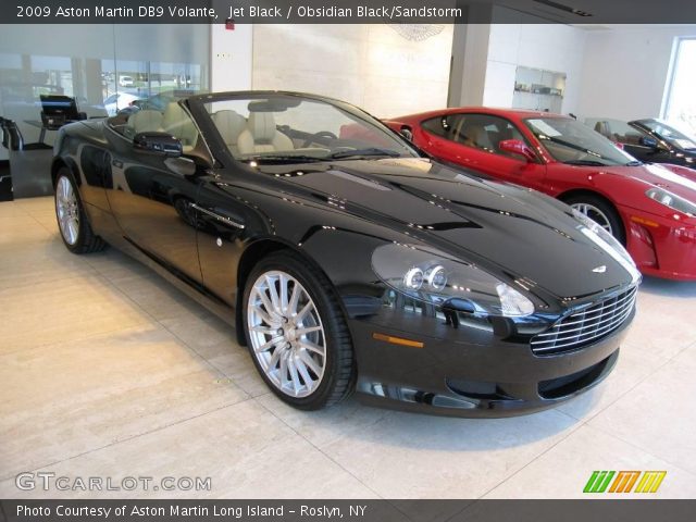 2009 Aston Martin DB9 Volante in Jet Black