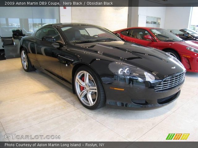 2009 Aston Martin DB9 Coupe in Nero Black