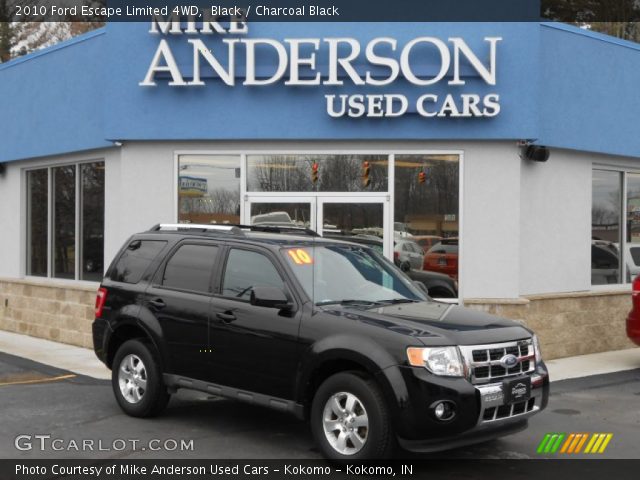 2010 Ford Escape Limited 4WD in Black