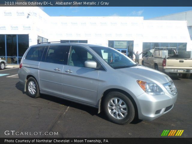 2010 Honda Odyssey EX-L in Alabaster Silver Metallic