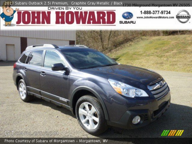2013 Subaru Outback 2.5i Premium in Graphite Gray Metallic