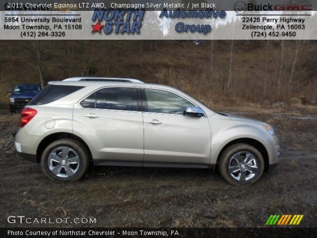2013 Chevrolet Equinox LTZ AWD in Champagne Silver Metallic