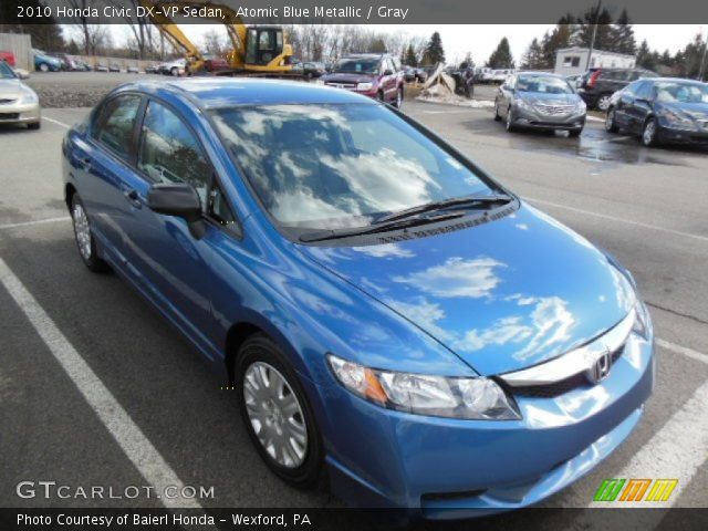 2010 Honda Civic DX-VP Sedan in Atomic Blue Metallic