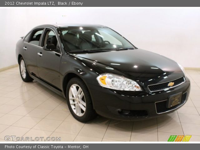 2012 Chevrolet Impala LTZ in Black
