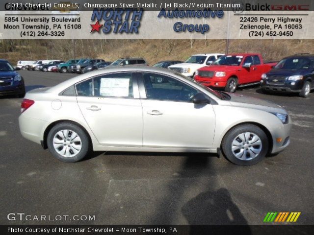 2013 Chevrolet Cruze LS in Champagne Silver Metallic