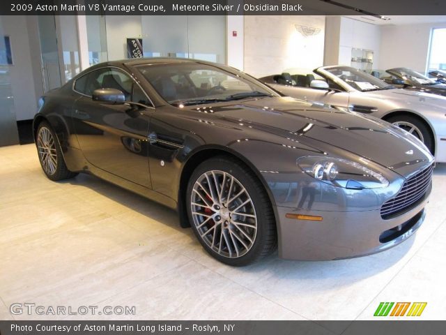 2009 Aston Martin V8 Vantage Coupe in Meteorite Silver