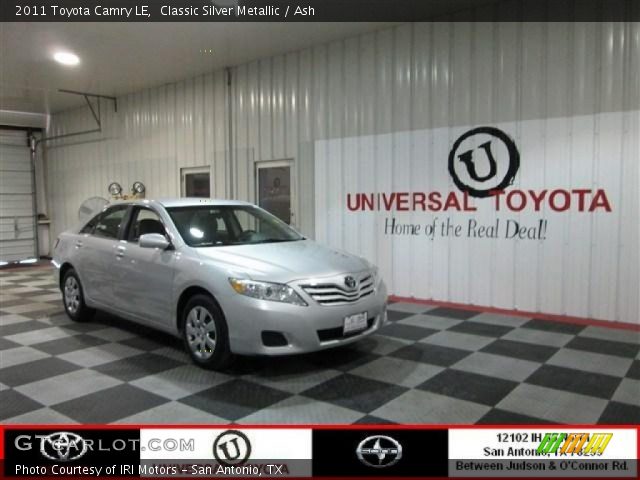 2011 Toyota Camry LE in Classic Silver Metallic