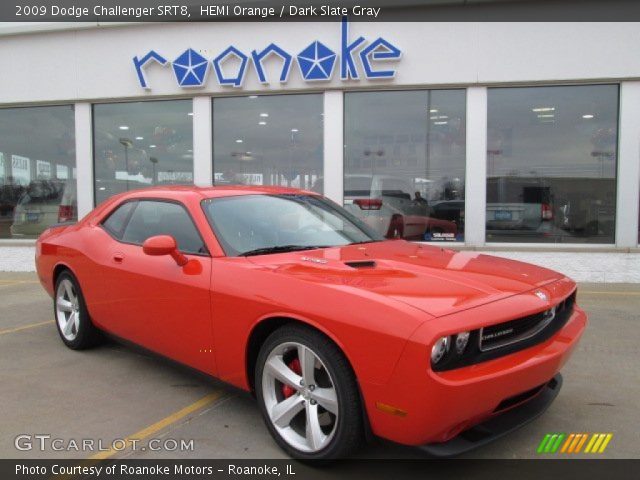 2009 Dodge Challenger SRT8 in HEMI Orange