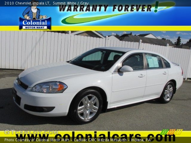 2010 Chevrolet Impala LT in Summit White