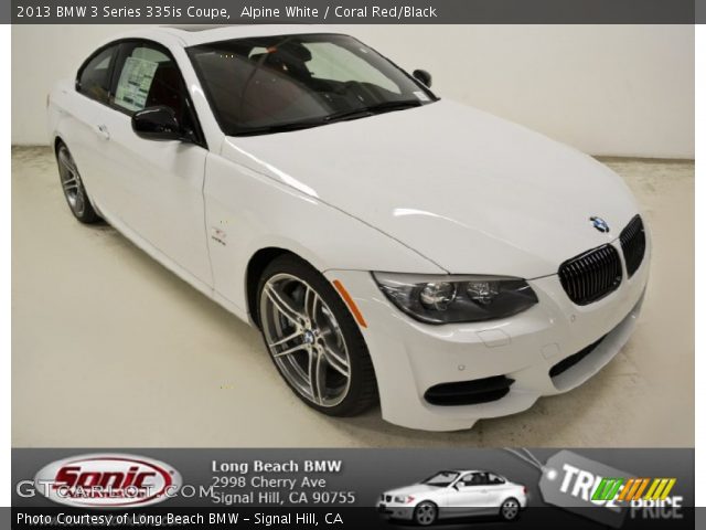 2013 BMW 3 Series 335is Coupe in Alpine White