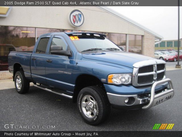 2005 Dodge Ram 2500 SLT Quad Cab 4x4 in Atlantic Blue Pearl