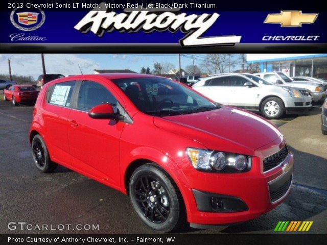 2013 Chevrolet Sonic LT Hatch in Victory Red