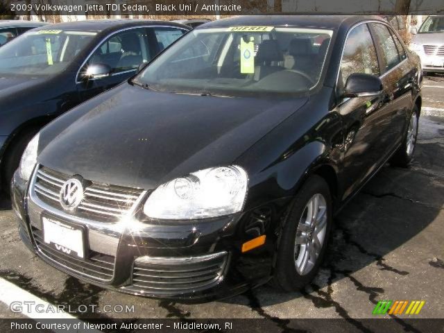 2009 Volkswagen Jetta TDI Sedan in Black Uni