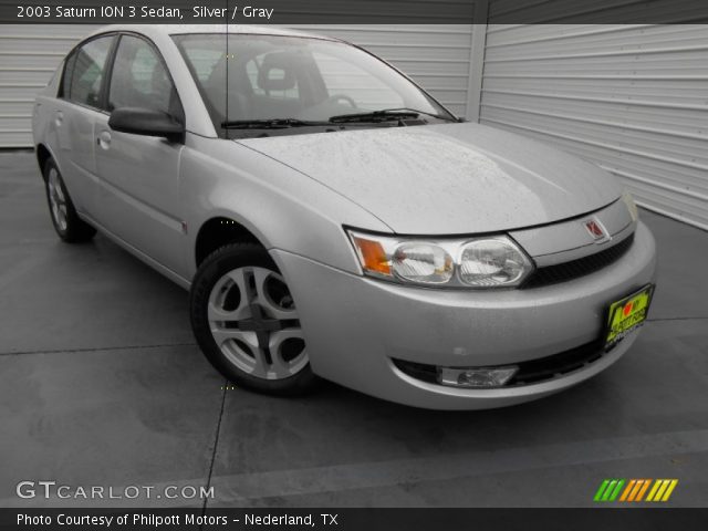 2003 Saturn ION 3 Sedan in Silver