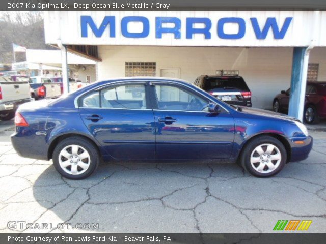 2007 Kia Optima LX in Deep Ocean Blue Metallic