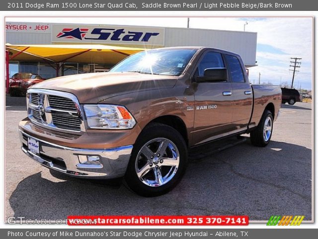 2011 Dodge Ram 1500 Lone Star Quad Cab in Saddle Brown Pearl