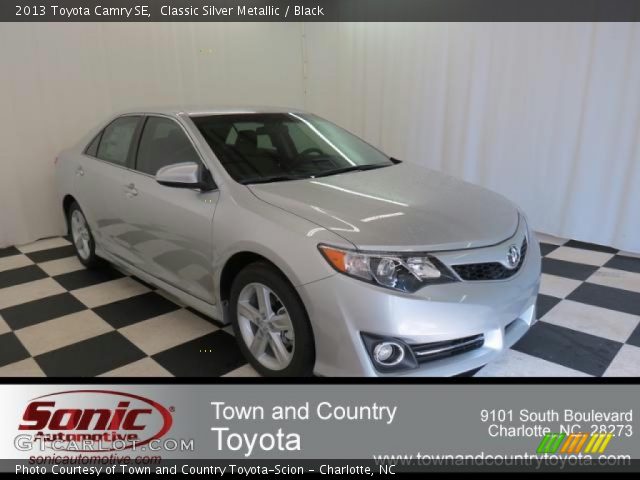 2013 Toyota Camry SE in Classic Silver Metallic