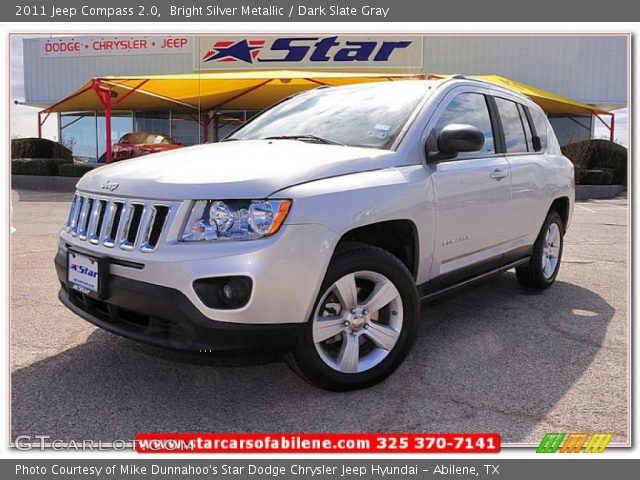 2011 Jeep Compass 2.0 in Bright Silver Metallic