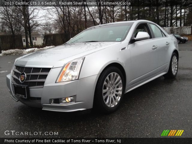 2010 Cadillac CTS 3.6 Sedan in Radiant Silver Metallic
