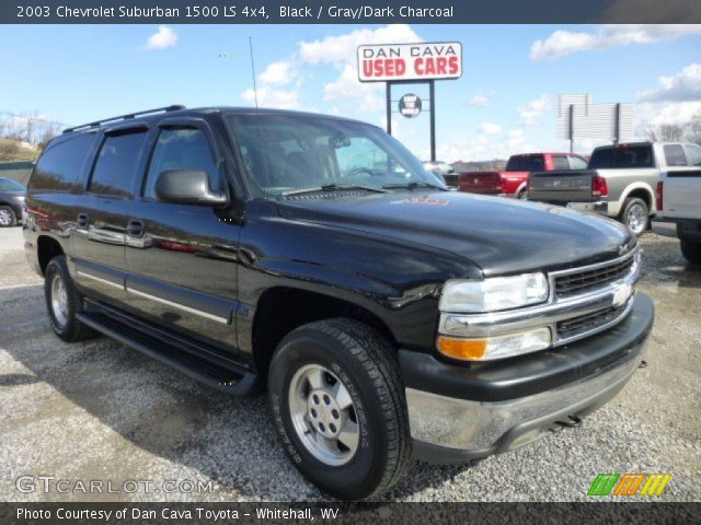 2003 Chevrolet Suburban 1500 LS 4x4 in Black