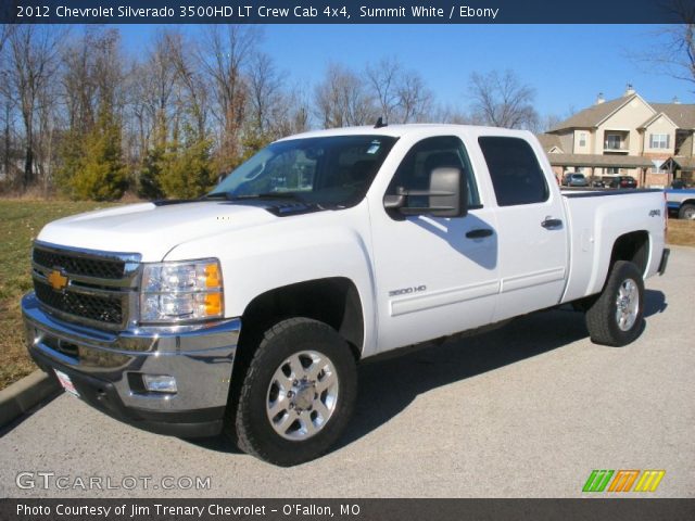 2012 Chevrolet Silverado 3500HD LT Crew Cab 4x4 in Summit White