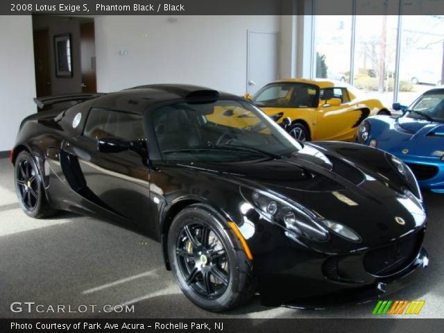 2008 Lotus Exige S in Phantom Black
