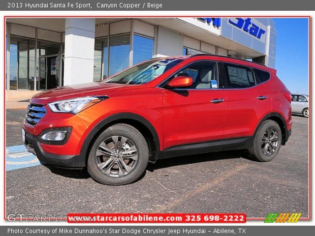2013 Hyundai Santa Fe Sport in Canyon Copper
