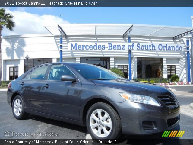 2011 Toyota Camry LE in Magnetic Gray Metallic