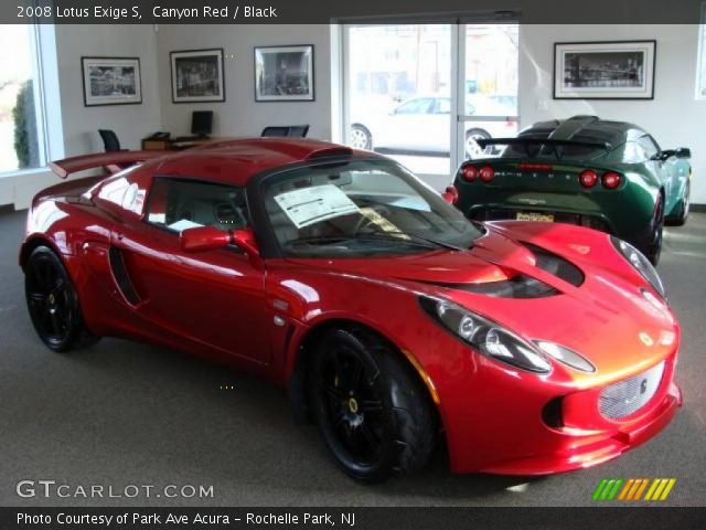 2008 Lotus Exige S in Canyon Red