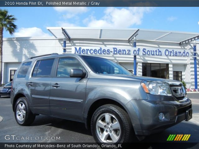 2010 Honda Pilot EX in Polished Metal Metallic