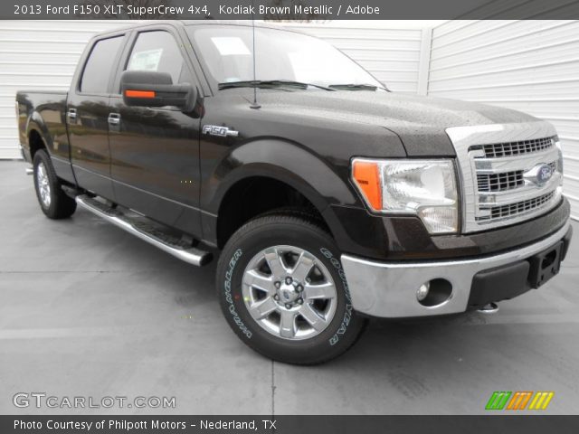 2013 Ford F150 XLT SuperCrew 4x4 in Kodiak Brown Metallic