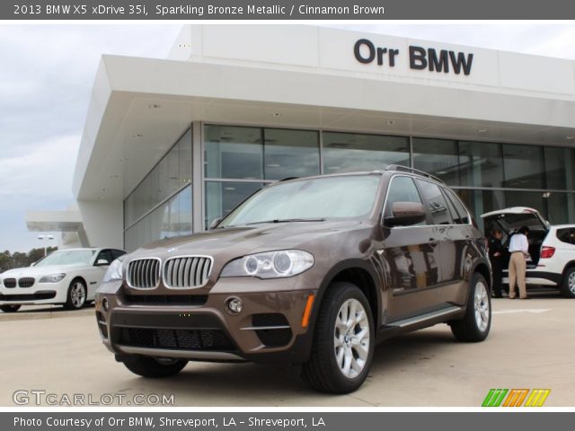 2013 BMW X5 xDrive 35i in Sparkling Bronze Metallic