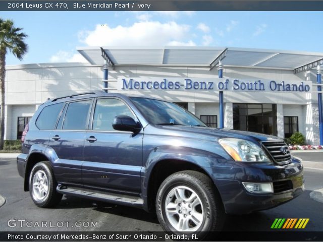2004 Lexus GX 470 in Blue Meridian Pearl