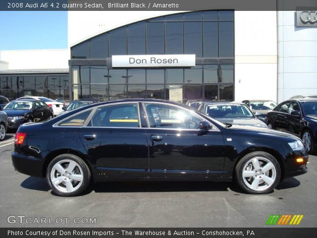 2008 Audi A6 4.2 quattro Sedan in Brilliant Black