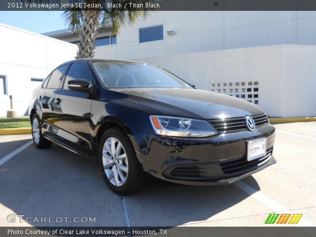 2012 Volkswagen Jetta SE Sedan in Black