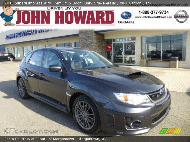 2013 Subaru Impreza WRX Premium 5 Door in Dark Gray Metallic