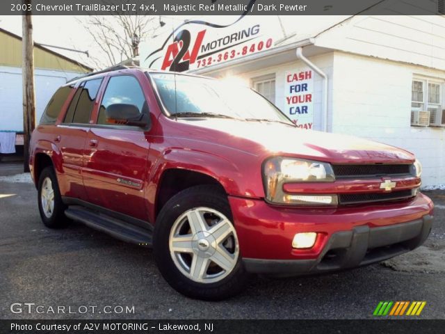 2003 Chevrolet TrailBlazer LTZ 4x4 in Majestic Red Metallic