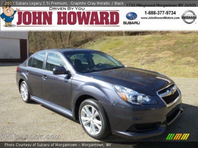 2013 Subaru Legacy 2.5i Premium in Graphite Gray Metallic