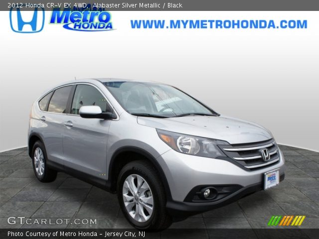 2012 Honda CR-V EX 4WD in Alabaster Silver Metallic