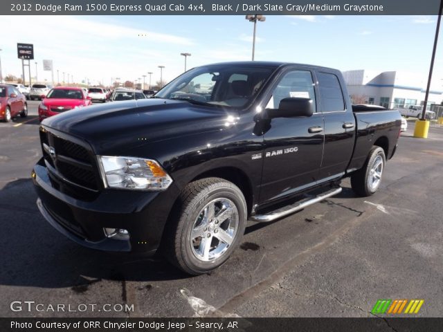 2012 Dodge Ram 1500 Express Quad Cab 4x4 in Black