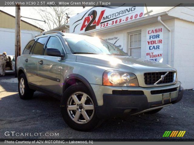 2006 Volvo XC90 2.5T AWD in Willow Green Metallic