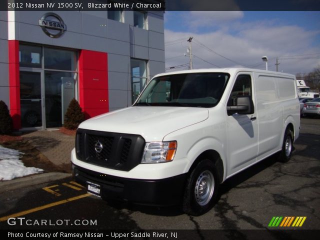 2012 Nissan NV 1500 SV in Blizzard White