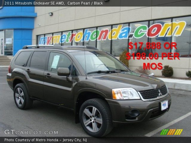 2011 Mitsubishi Endeavor SE AWD in Carbon Pearl