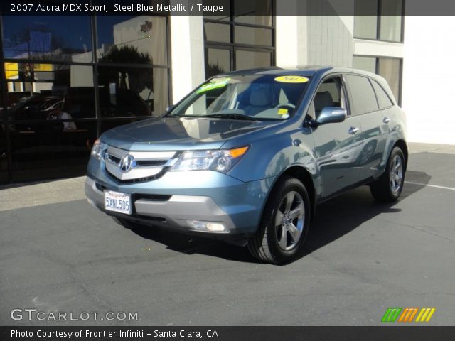 2007 Acura MDX Sport in Steel Blue Metallic