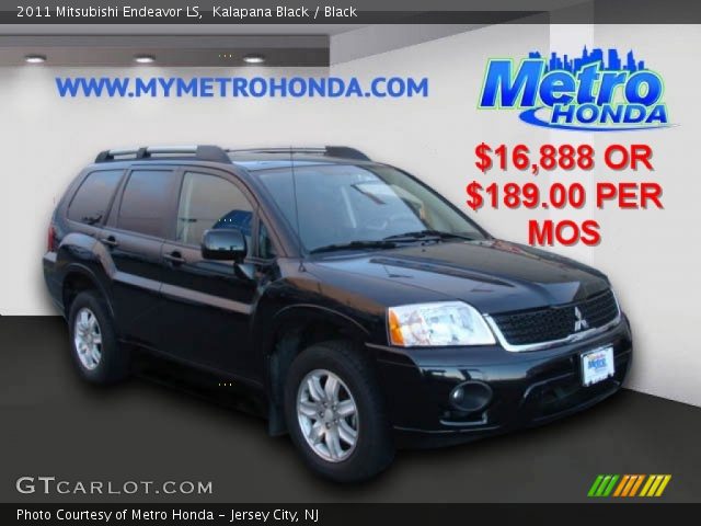 2011 Mitsubishi Endeavor LS in Kalapana Black