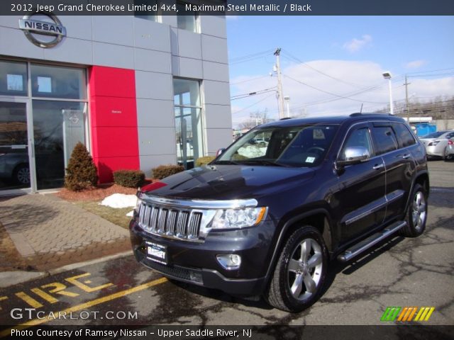 2012 Jeep Grand Cherokee Limited 4x4 in Maximum Steel Metallic