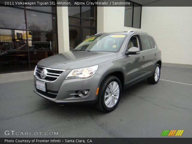 2011 Volkswagen Tiguan SEL 4Motion in Alpine Gray Metallic