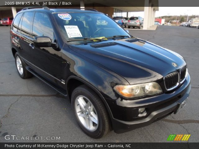 2005 BMW X5 4.4i in Jet Black