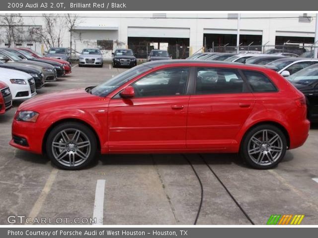 2009 Audi A3 2.0T in Brilliant Red