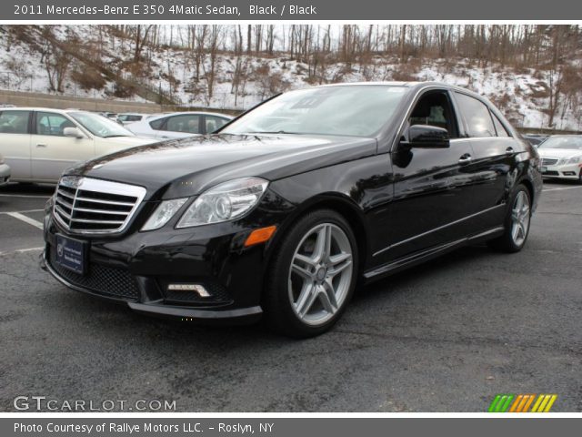 2011 Mercedes-Benz E 350 4Matic Sedan in Black